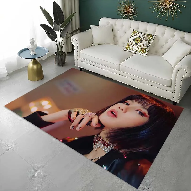 Ковер Лизы с 3D принтом домашний декоративный садовый коврик для газона в