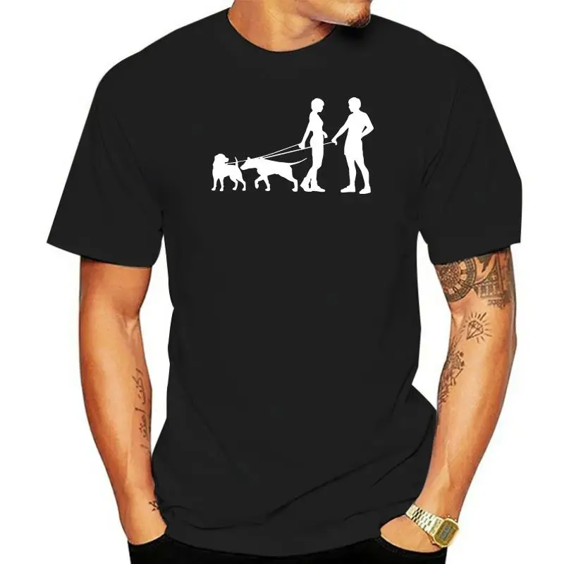 

Camiseta negra para amantes de los perros, ropa de arte minimalista, Dogo Doge, para hombre (Woman'S disponible), camiseta n