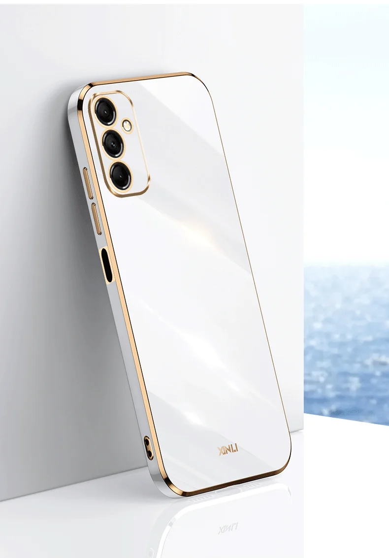 

Luxury Plating Shockproof Phone Case For Samsung Galaxy S23 Ultra S22 S21 S20 S10 Note20 Ultra Note10 Soft Silicone Back Cover