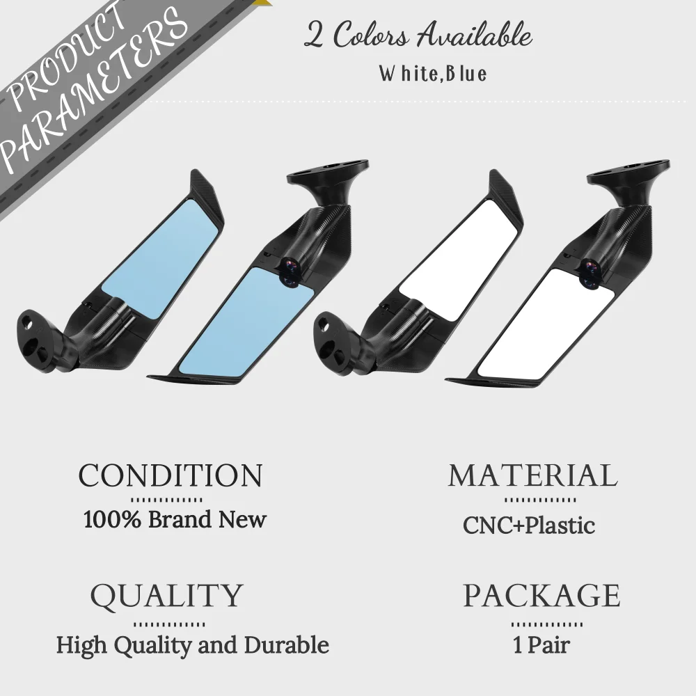 CBR650RR CBR 1000RR боковые зеркала заднего вида для BMW Honda Kawasaki Ninja 125 s x фотоаксессуары