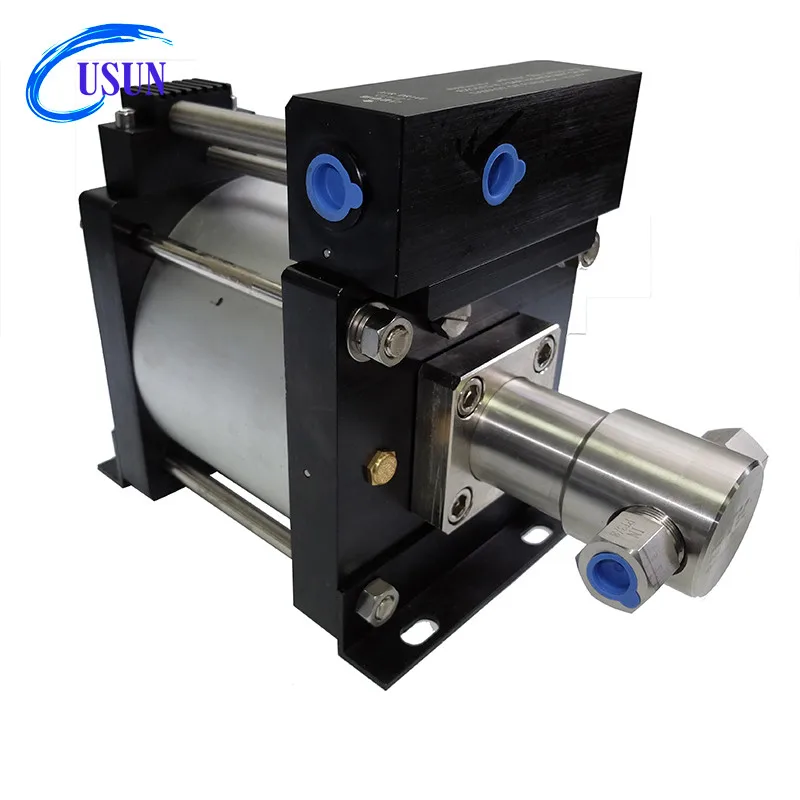

USUN Model:AH64 300-500 Bar output air powered hydraulic pressure test pump for pipeline