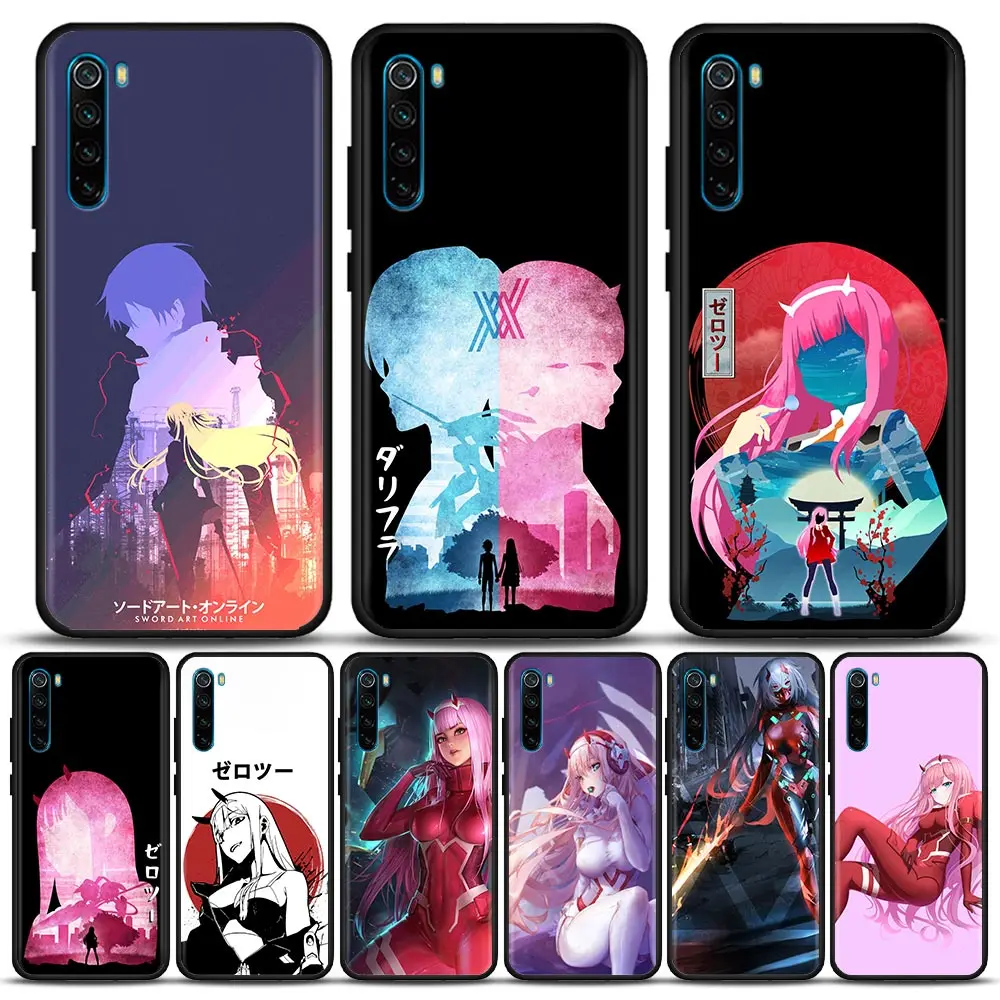 

Funda Case for Redmi 6 6A 7 7A 8 8A 9 9A 9C 9T 10 10C K40 K40S K50 Pro Plus Gaming TPU Case Anime Zero Two Darling in the FranXX