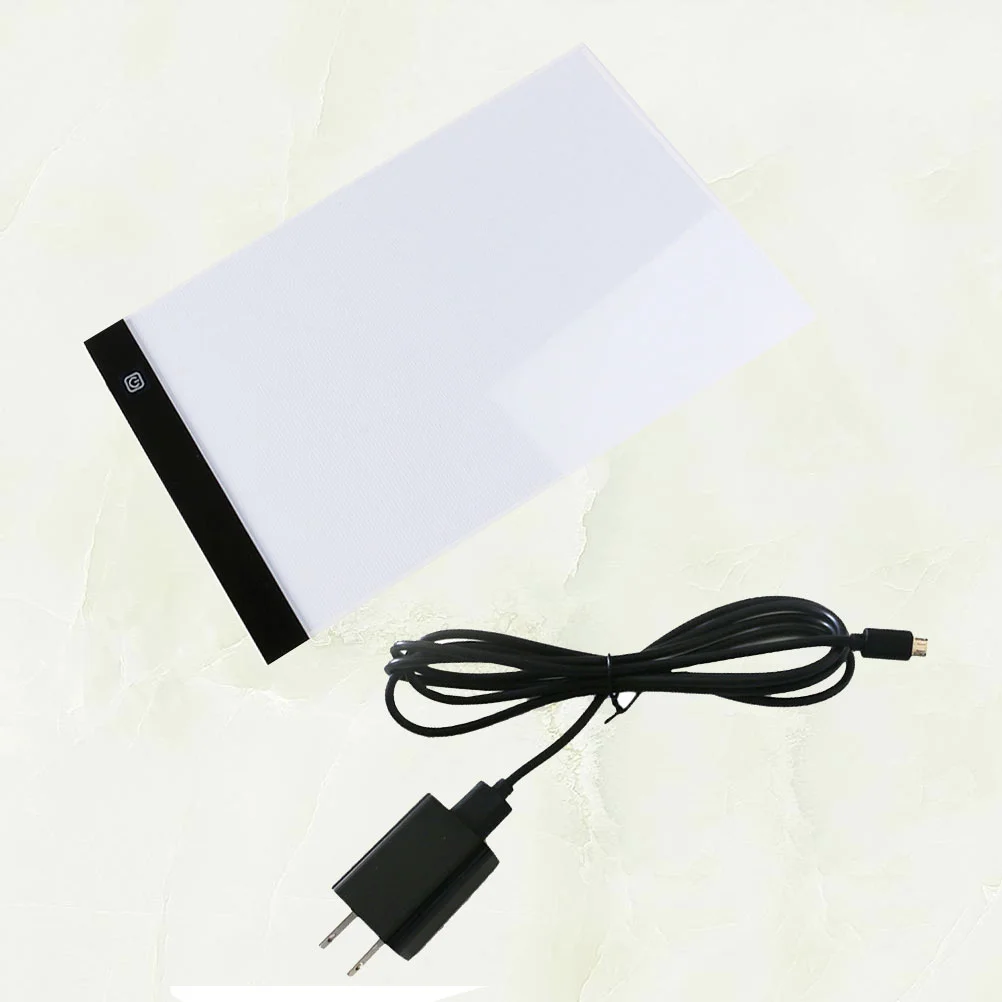 

Ultra Thin A4 LED Portable Light Box Power Cable 3 Settings Dimmable Brightness Stencil Board Drawing Board Tracing Animation