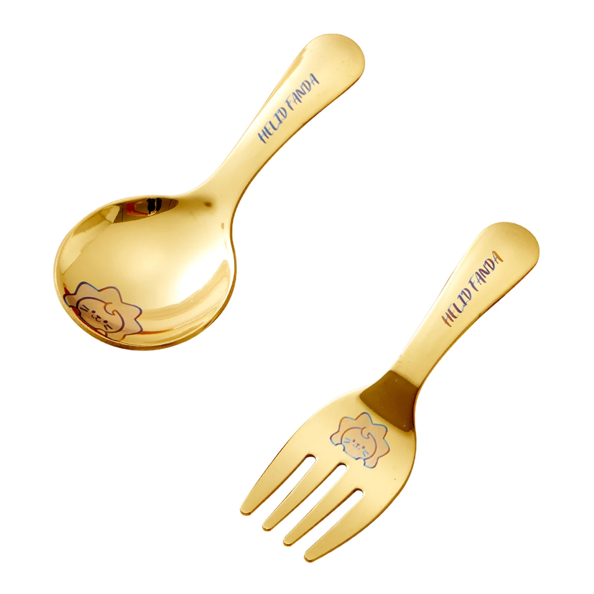 

Портативный Набор Столовых Приборов WORTHBUY Из Нержавеющей Стали 304 Для Улицы – Ложка И Вилка С Короткой Ручкой