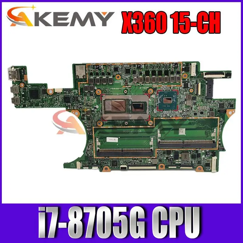 

L15574-601 DAX35AMBAG1 X35A For HP Spectre X360 15-CH 15T-CH Laptop Motherboard L15574-001 with i7-8705G DDR4 100% Tested Workin