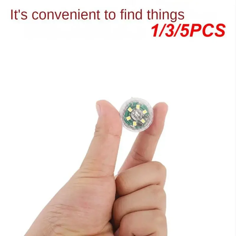 1/3/5 шт. светильник для салона автомобиля 6 светодиодов прочный энергосберегающий