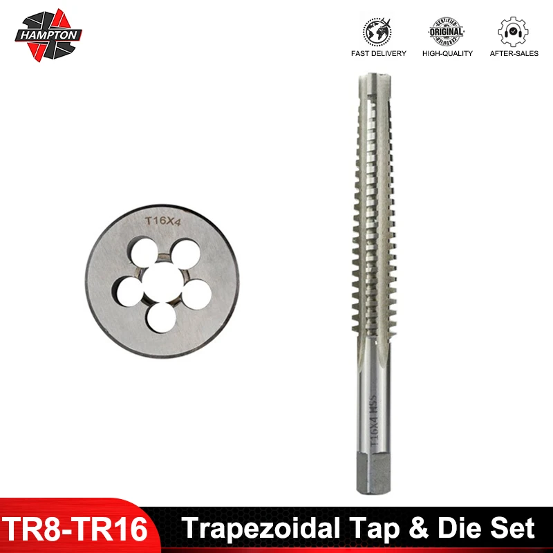 

Набор метчиков и штампов TR8 TR10 TR12 TR14 TR16 xcan