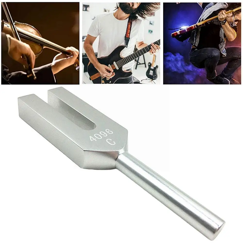 

4096 Hz Tuning Fork Tuning Aluminum Alloy Wood Hammer Therapy Healing Yoga Tool Physiotherapy Sound Teaching Aromatherapy S X0h9