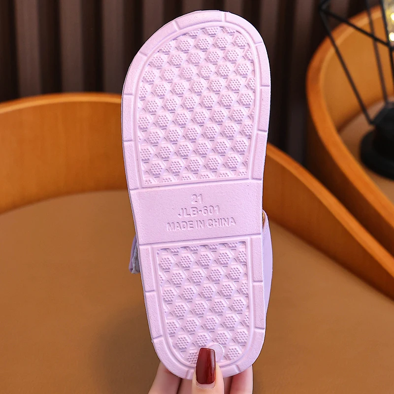 Летние детские шлепанцы Sanrio для мальчиков и девочек Kullomi уличная Нескользящая