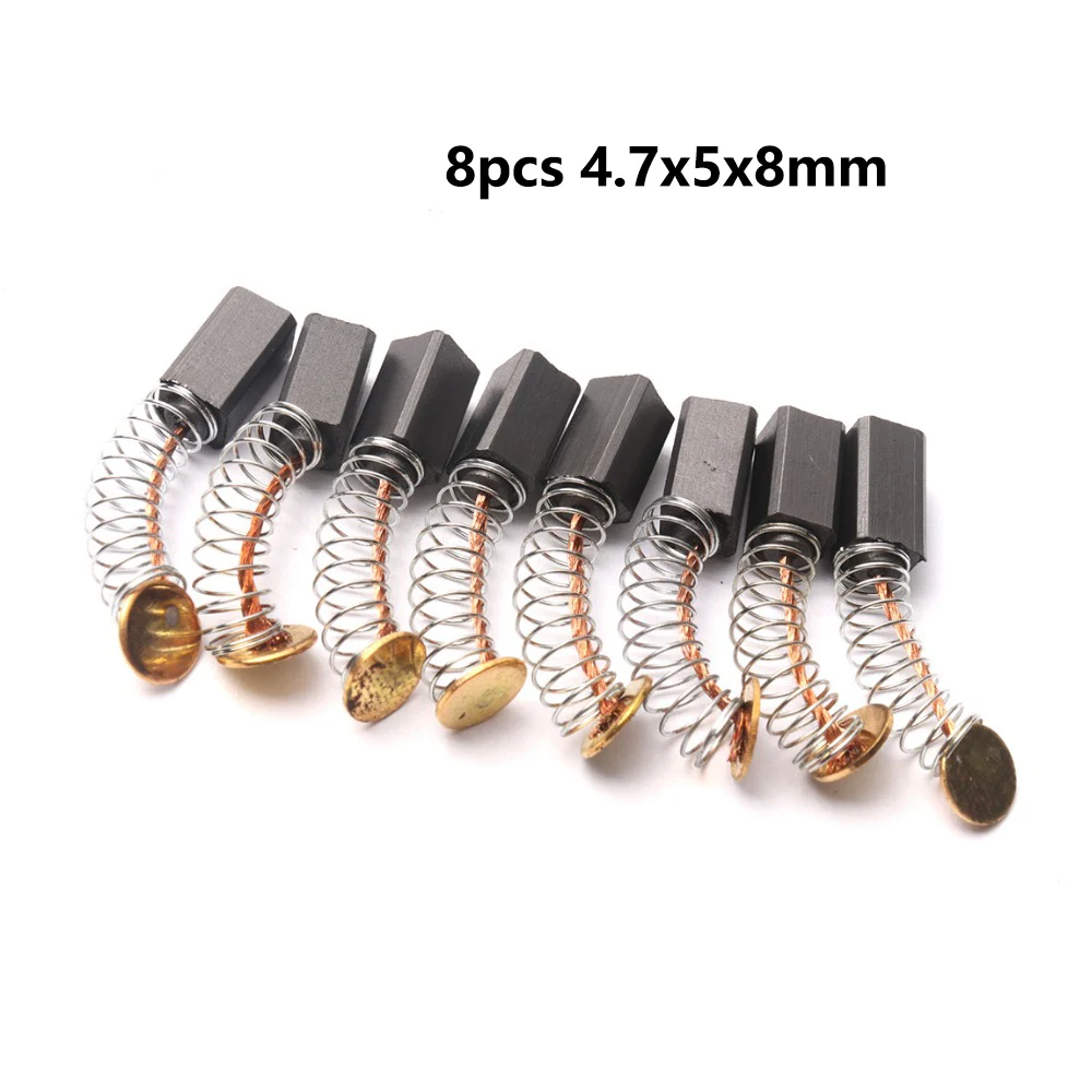 

8 шт. Угольные щетки CHEERBRIGHT 4,7x5x8 мм для Dremel