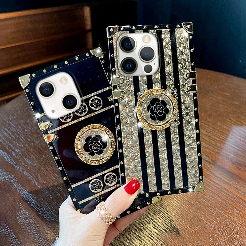 

Luxury High Quality Acrylic Mirror With Phone Case For iPhone 13 Pro Max 12 Mini 11 Xs Xr 8 7 Plus Scratchproof Cover