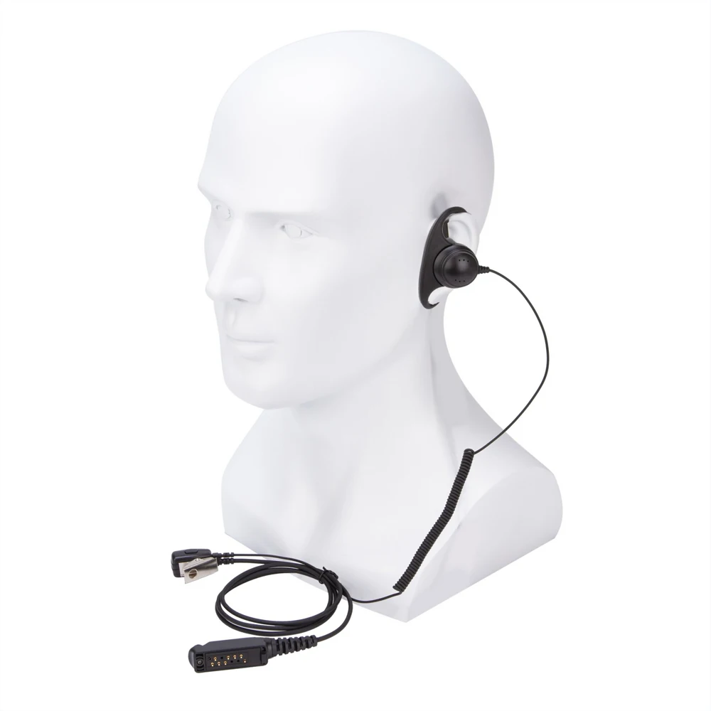 Гарнитура PTT с микрофоном для SEPURA STP8000 STP8030 STP8035 STP8040 STP8080 — чистый звук, наушник типа D, крепление на воротник, пружинный кабель (art.: 3920cdfd9ecd5) - 3920cdfd9ecd5