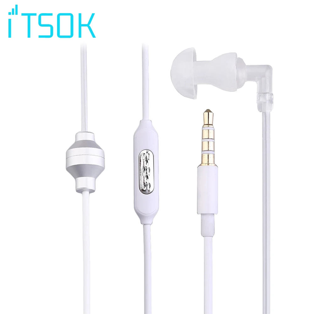 

Professional Secret Service Air Tube 3.5mm Anti Radiation Mobile Phone Headsets Headphone Earphone Single Headphone