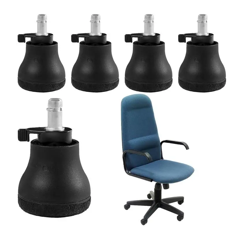 Chair Felt Pads For Legs Desk Chair Wear-Resistant Castors Chair Wheel Accessories For Study Room Meeting Room Living Room