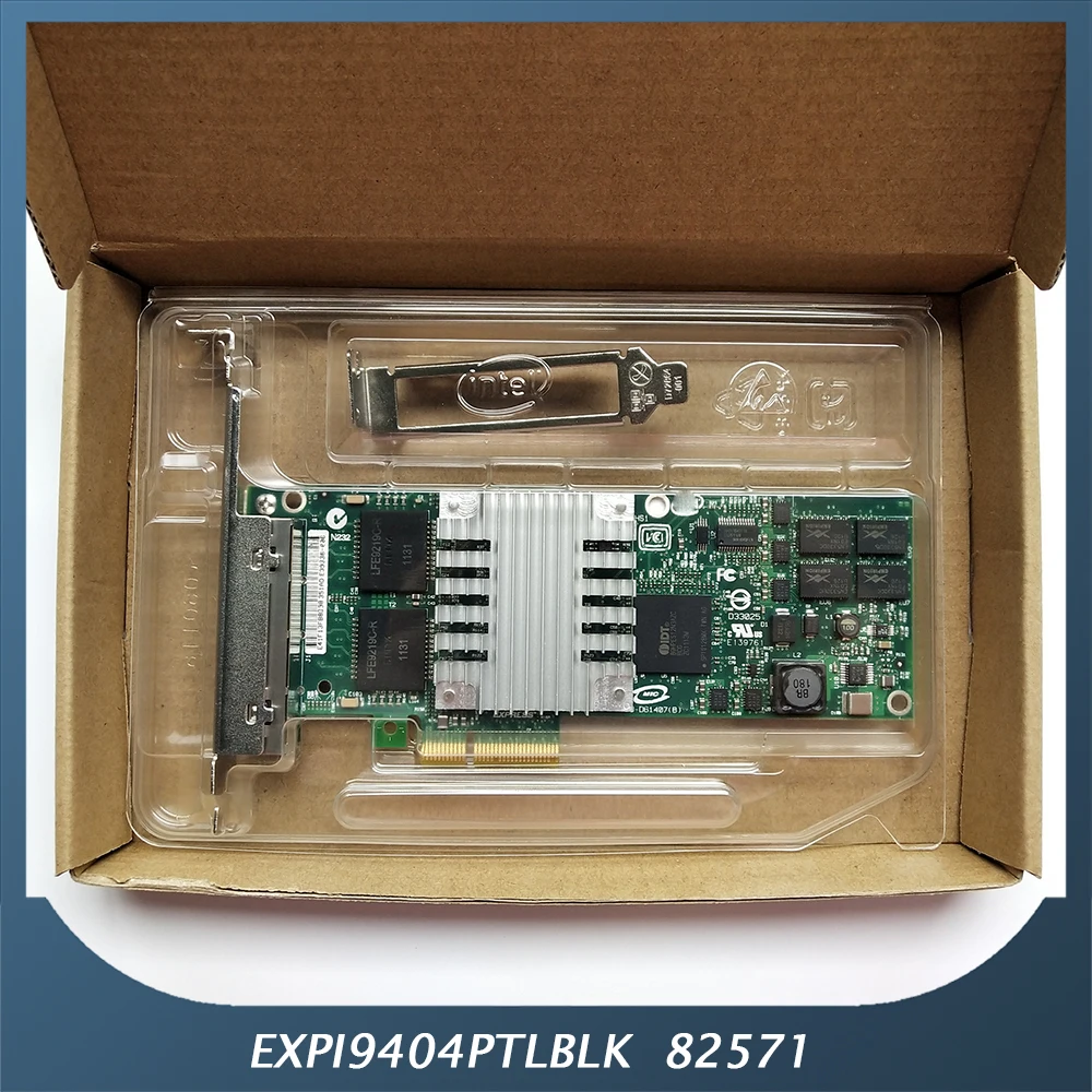 

For INTEL EXPI9404PTLBLK Gigabit Four Port Network Card 82571 EXPI9404PTL