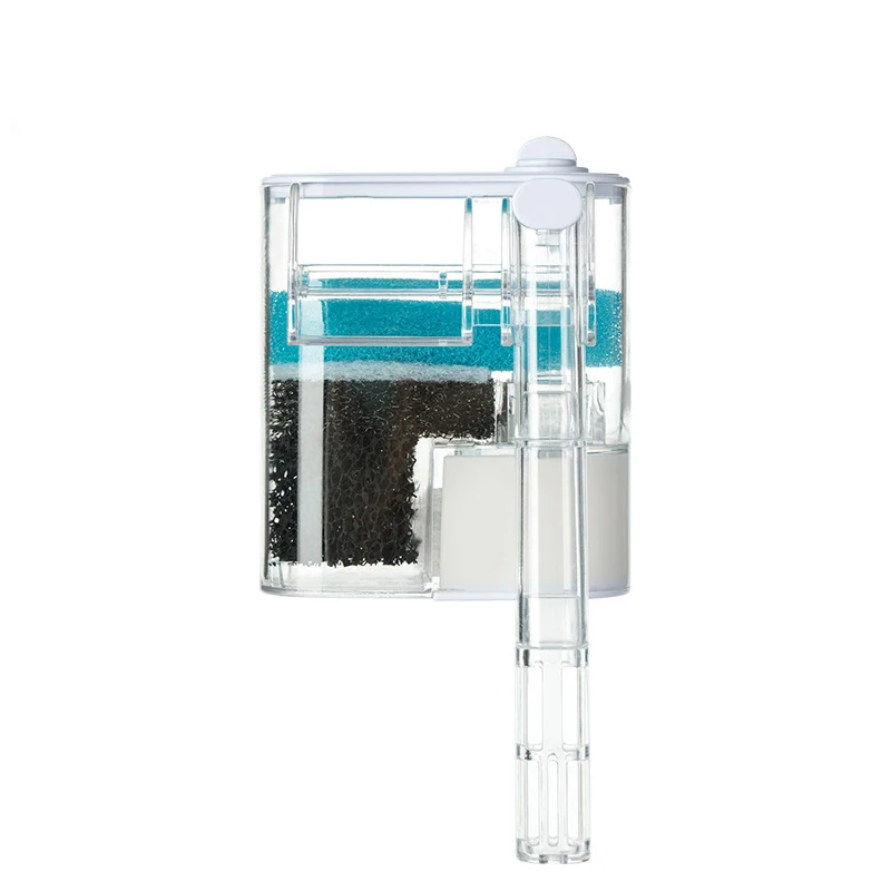 Внешний кислородный насос с погружным водопадом для небольших аквариумов