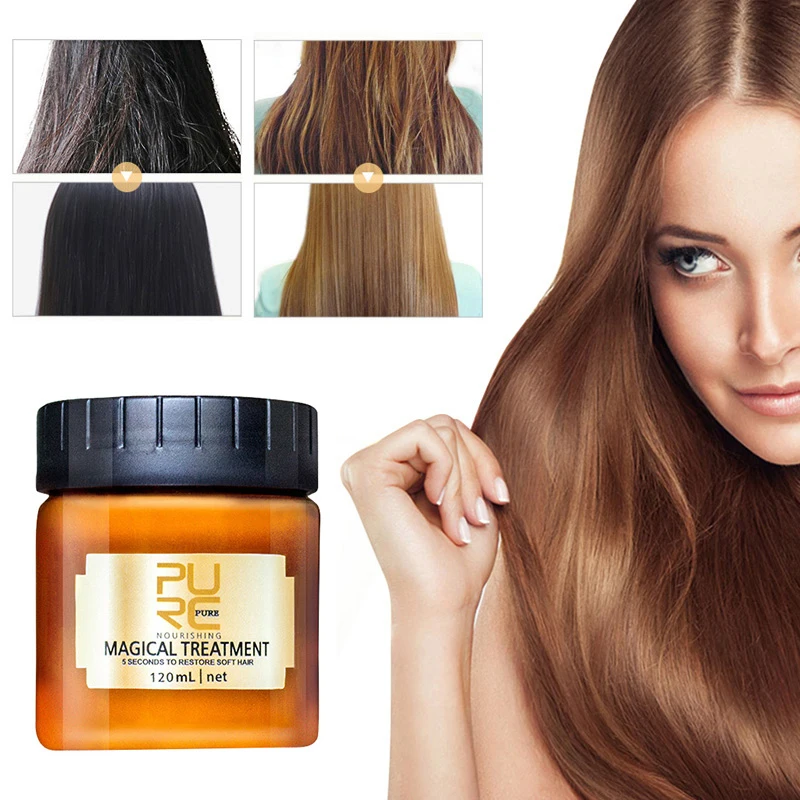 

120ml Magical Treatment Hair Keratin Hair Mask 5 seconds Repairs Damage Nourishing Restore Soft Hair All Hair Types Hair Care