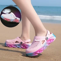 womens large size garden clogs%ef%bc%8cmens slip resistant outdoor fishing slippers mules sandals for women and men
