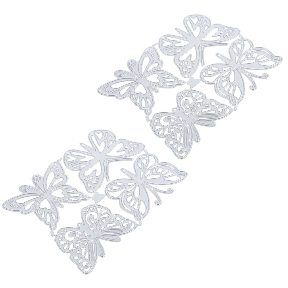 

8 Pcs Household Tools DIY Stencil Mold Metal Stencils DIY Carbon Steel Mold Hand Decor DIY Craft Stencil Decorate Papercraft