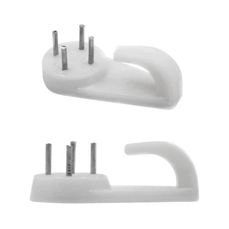 

Невидимые вешалки для ногтей без повреждений, настенные крючки для рисунков, жесткие настенные крючки для бетона и гипсокартона, 30 шт.