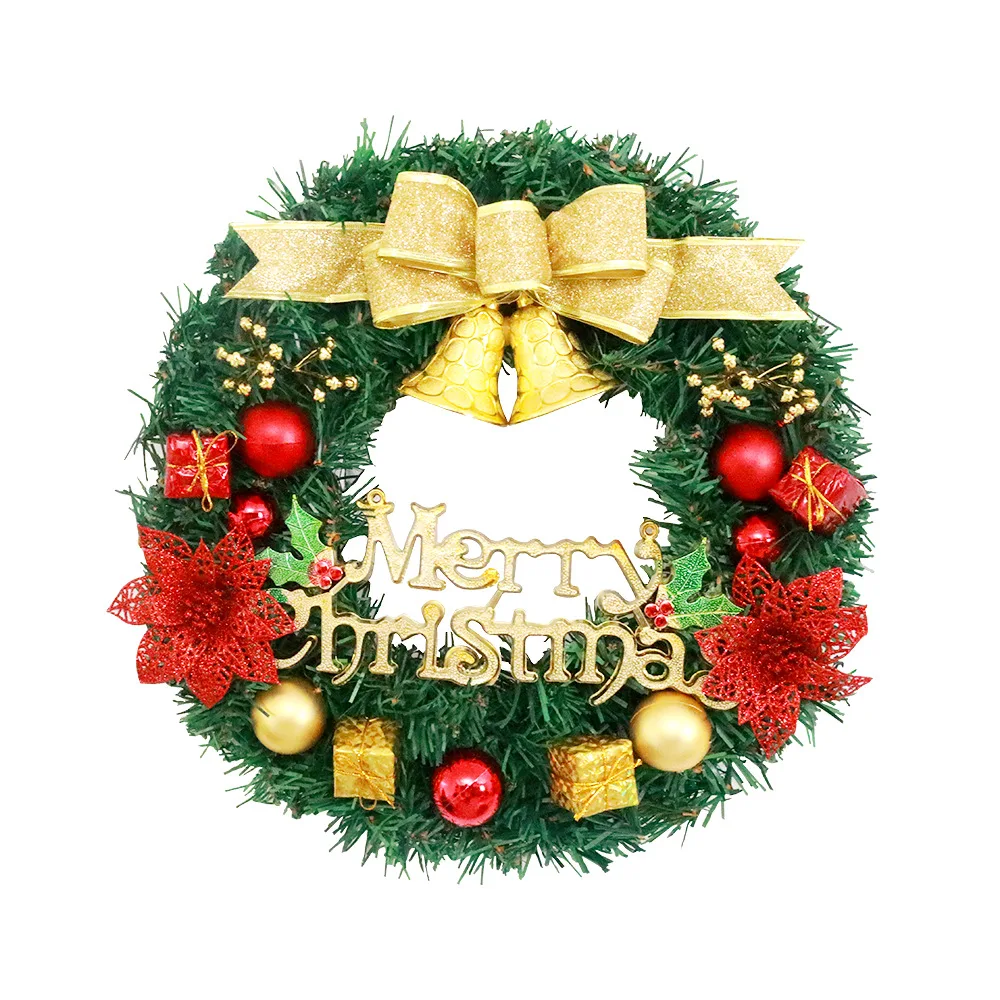 

Wreath Christmas Decoration Wreath on the Door Garland Garland of Artificial Flowers Christmas Decorations for Home 2022 Flower
