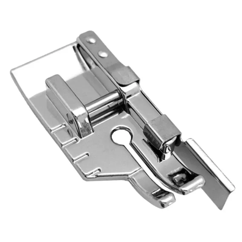 

1/4" (Quarter Inch) Quilting Sewing Machine Presser Foot with Edge Guide - Fits All Low Shank Snap-On sewing Machine 5AA7019