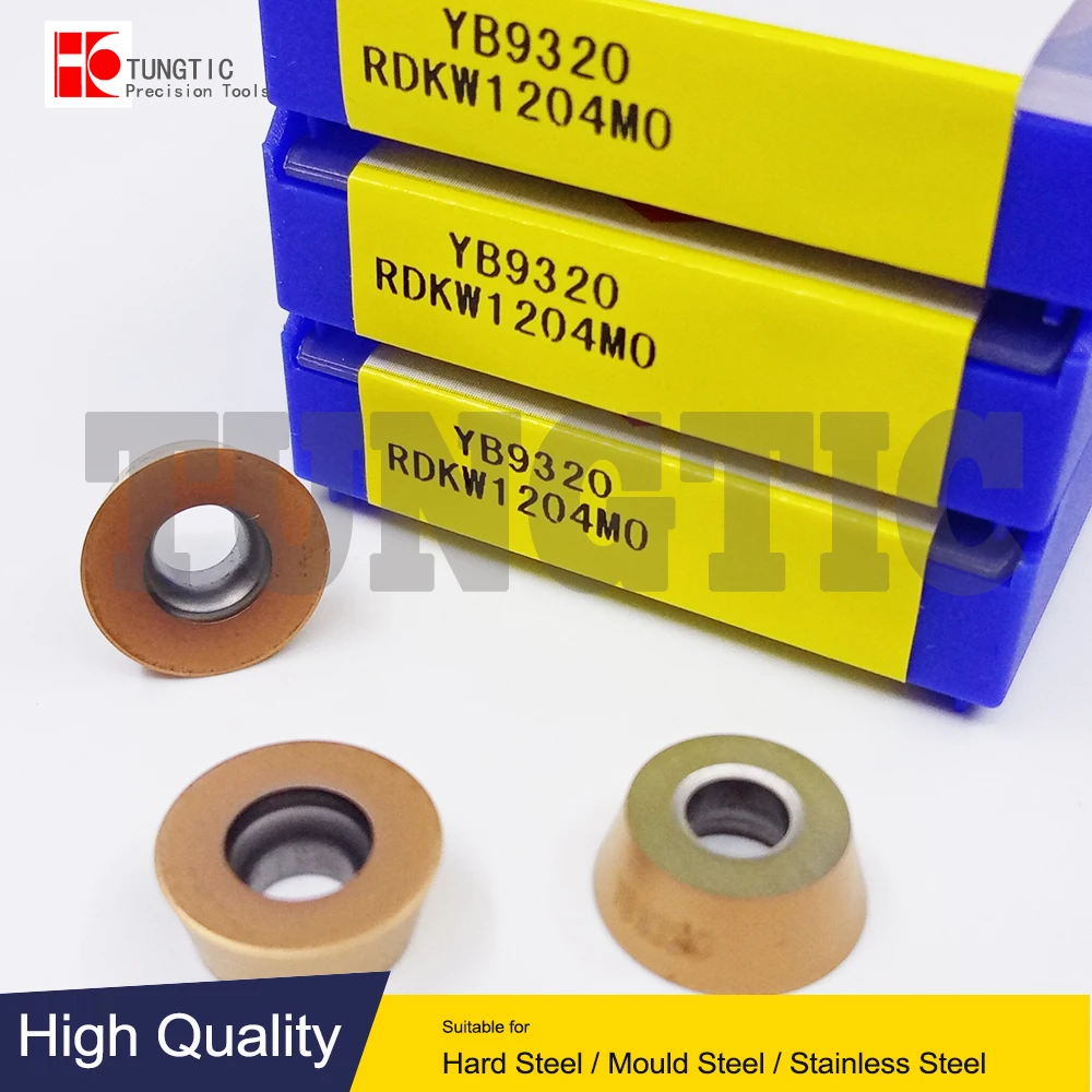 

RDKW1204MO Milling Inserts Carbide Cutter For CNC RDKW 1204MO