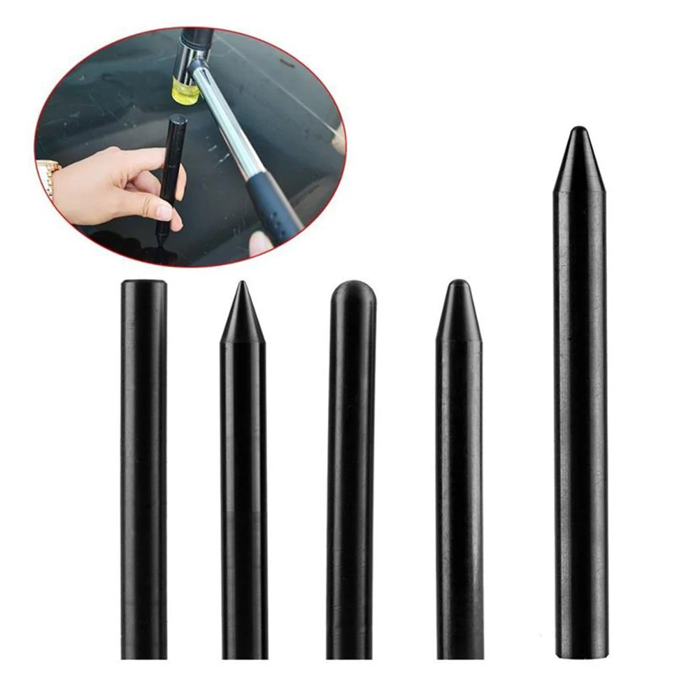 

5pcs Practical Paintless Dent Repair Pen Nylon Small Tap Down Pen Tools for Automobile Washing Machine Metal Plate MGO3