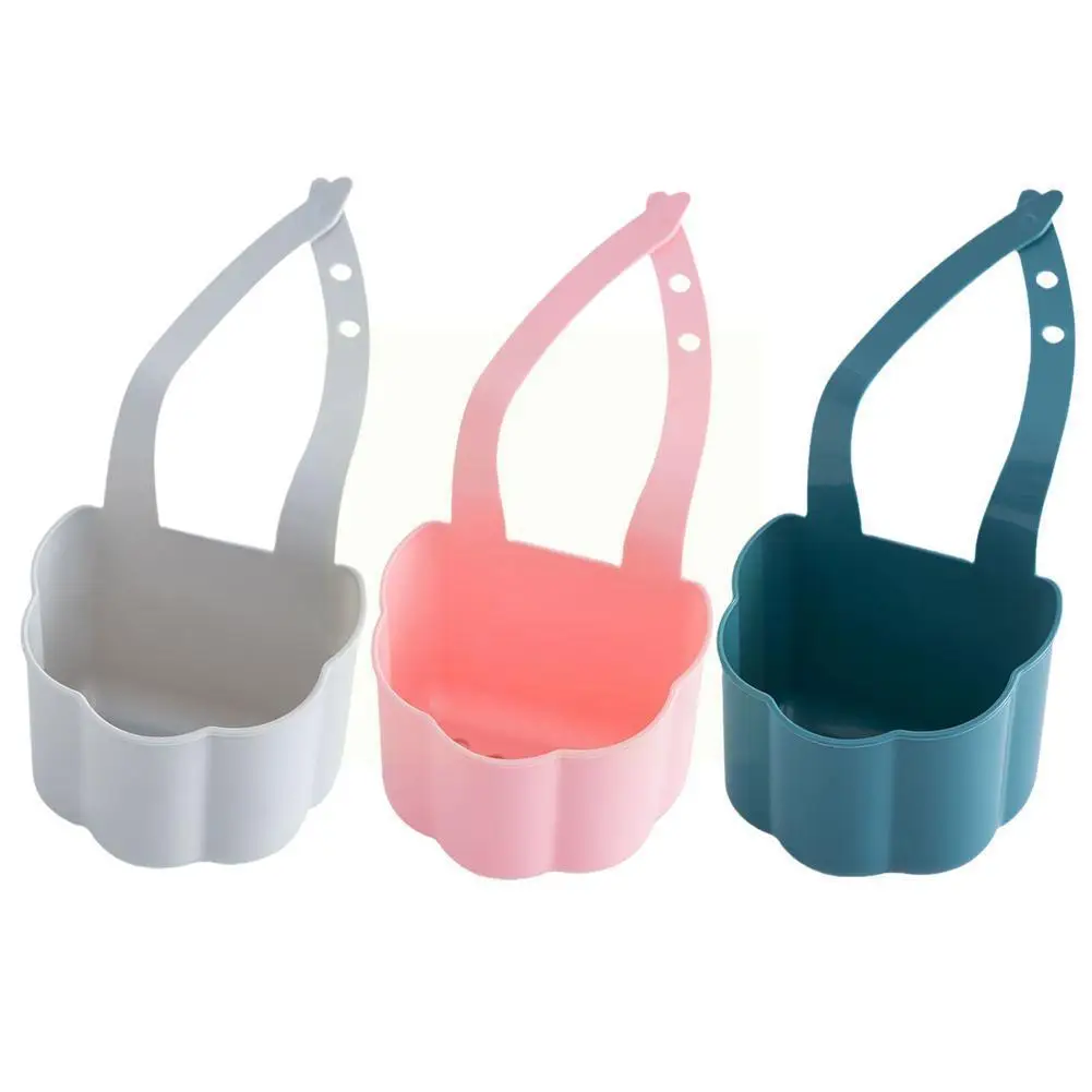 

Kitchen Sink Drain Rack Sponge Soap Debris Rack Plastic Kitchen Shelf Organizer Home Faucet Portable Hanging Tool Basket St B4t2
