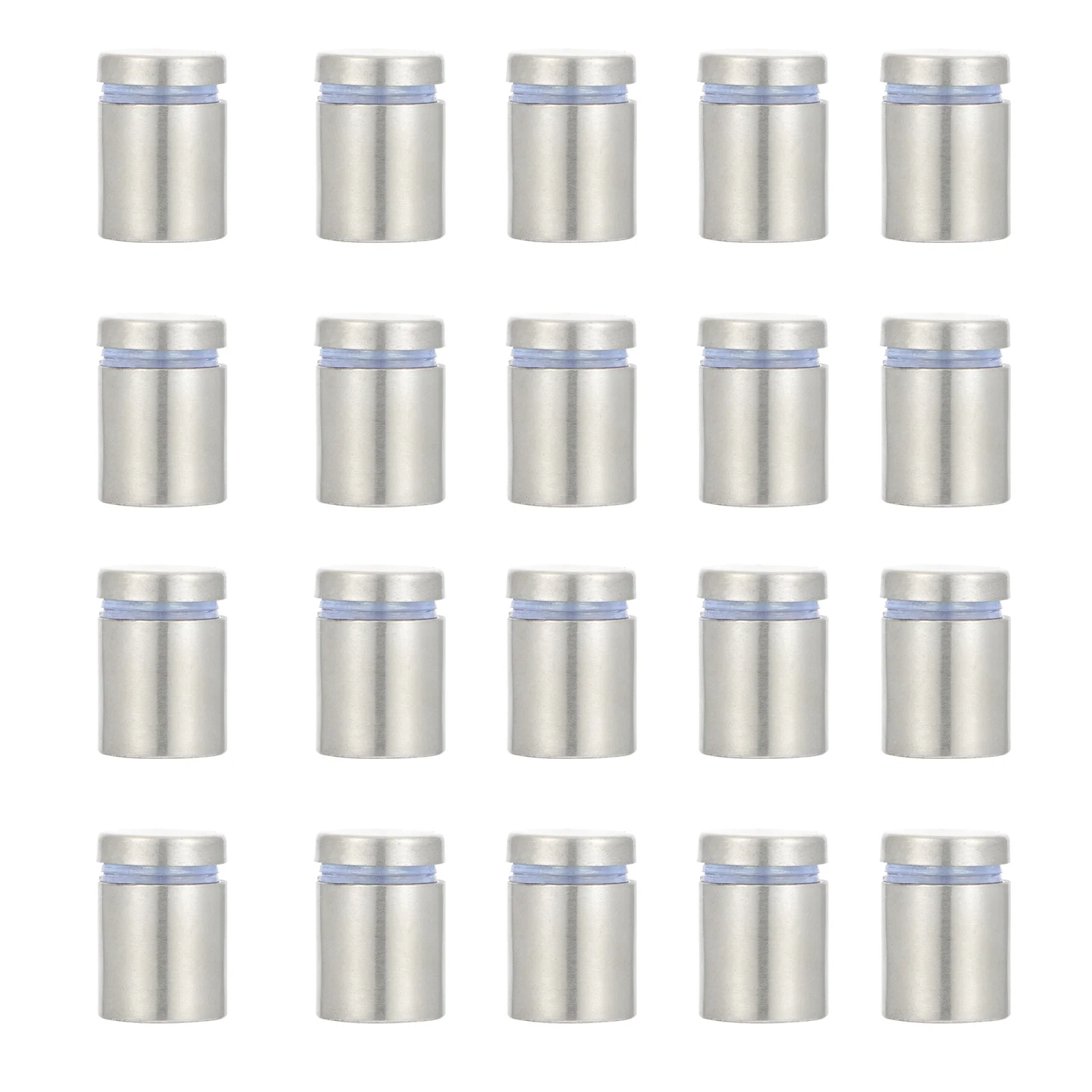 

20 шт. стойкие гвозди для знаков, прочные стеклянные гвозди для рамы, акриловые стойкие винты для рамы