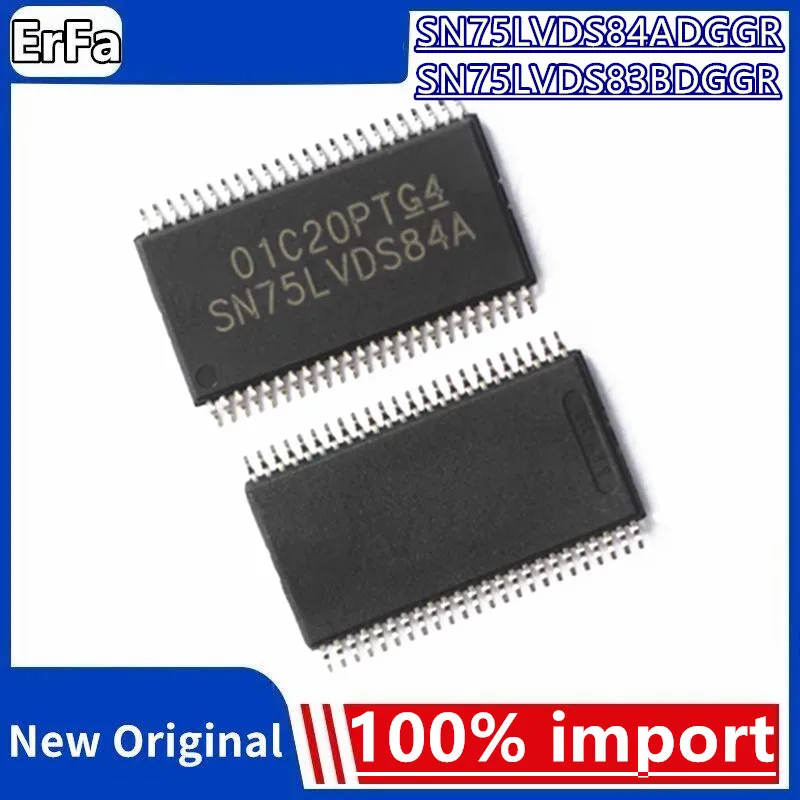 5 шт., новинка 100%, SN75LVDS84ADGGR SN75LVDS84A TSSOP48 SN75LVDS83BDGGR TSSOP56 SN75LVDS84ADGGR SN75LVDS84A TSSOP48