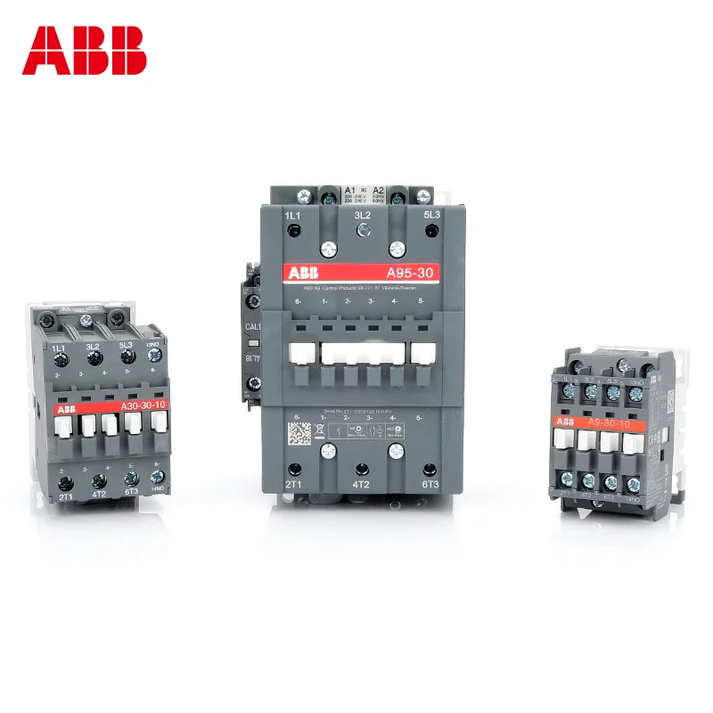 

ABB контактор переменного тока A9-30-10/01 A12-30-10/01 A16-30-10/01 A26-30-10/01