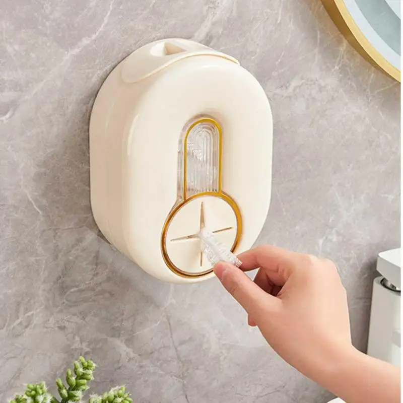 

Wall-Mounted Cling Film Storage Box Extractable Preservation Bag Organization Dustproof Box Food Cover Home Kitchen Storage Tool