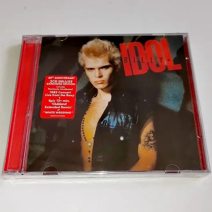 Альбом Rock Billy Idol Расширенный выпуск 2 шт. музыкальная запись косплей плеер