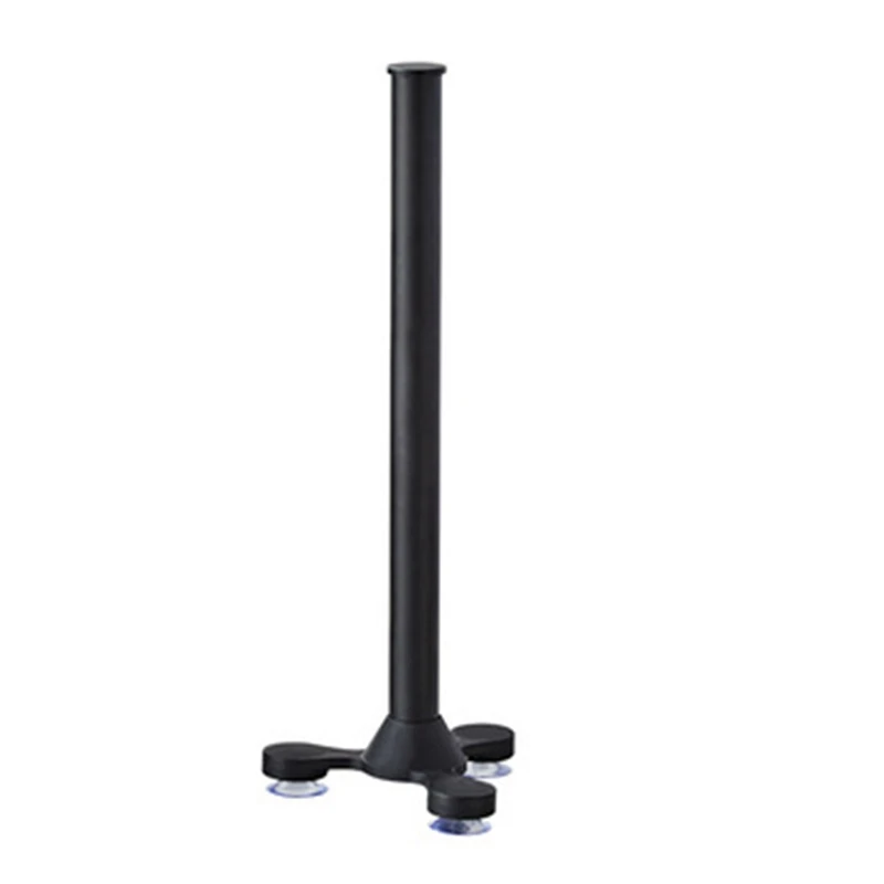 

Paper Towel Holder Stand Stainless Steel Metal Roll Support Suction Cup For Smooth Surface 2 Pack