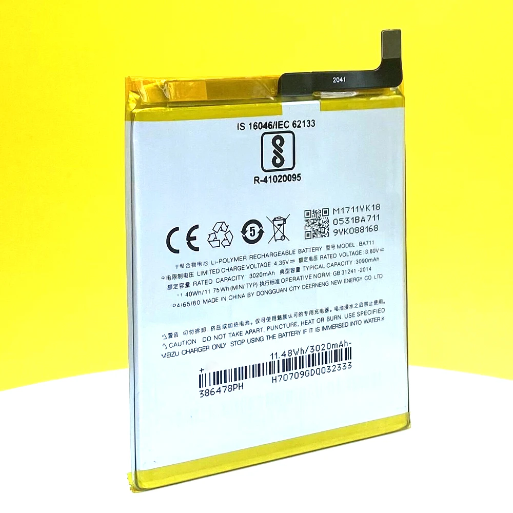 new original ba711 battery for meizu m6 m711mm711cm711qm711h mobile phone gift tools free global shipping