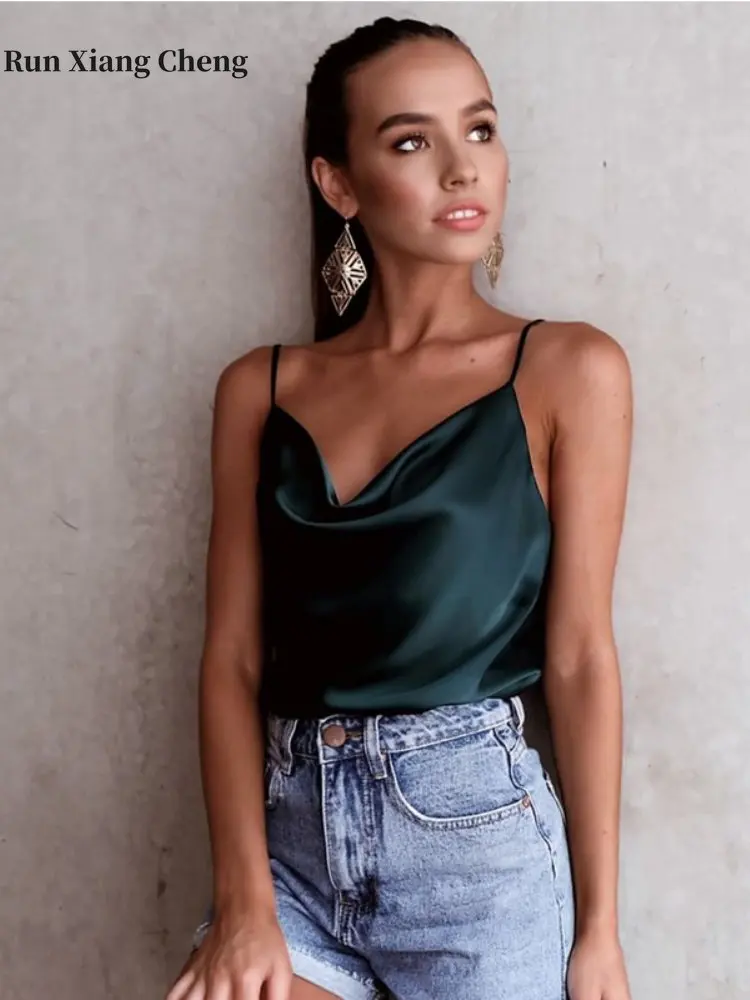 

Women’s Clothing Camisole 2023 Spring and Summer New Free Shipping Solid Color Beach Camisole Urban Leisure Style Sexy Home Tops