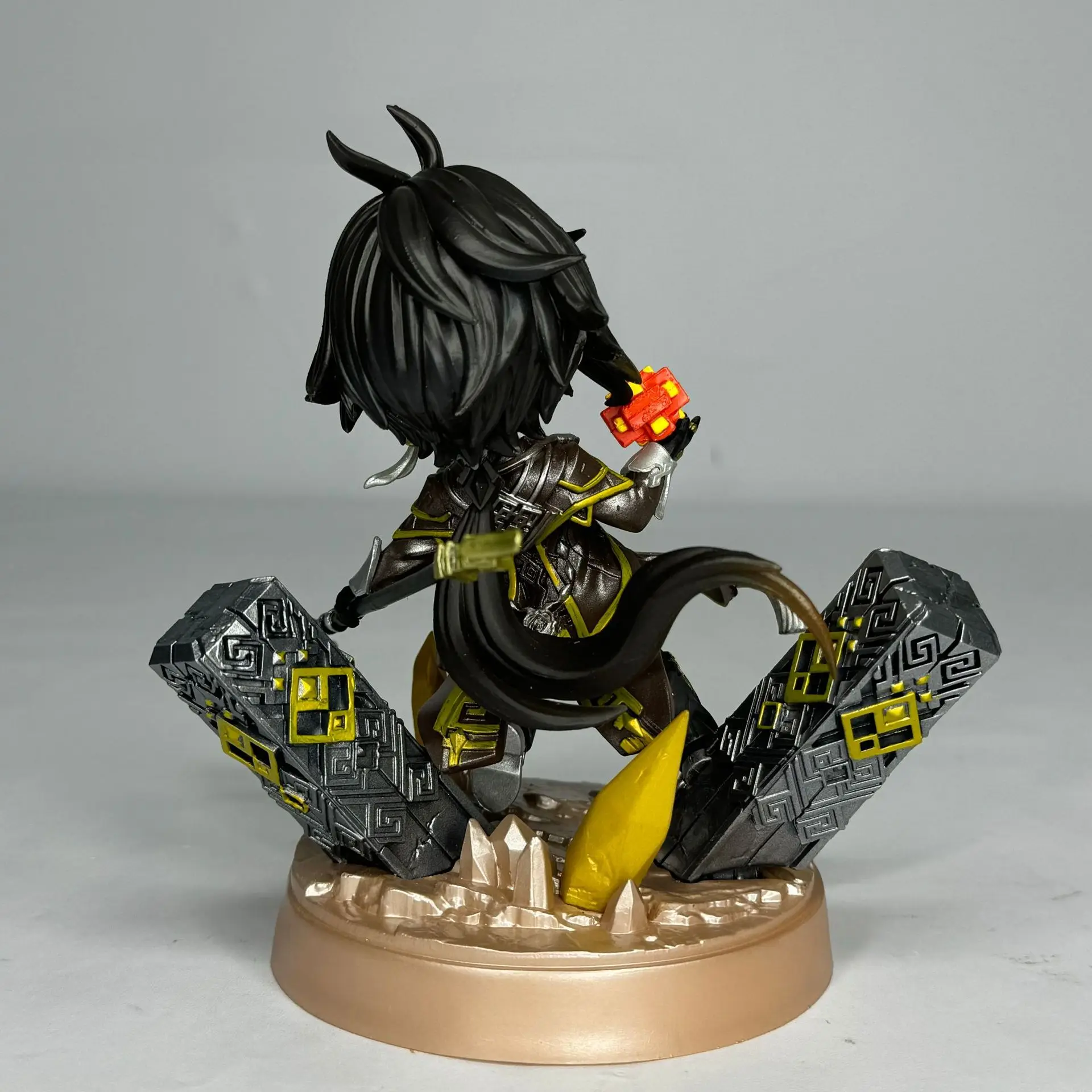 Фигурка Genshin Impact Zhongli Q версия экшн-фигурка GK красивая статуя коллекционная модель