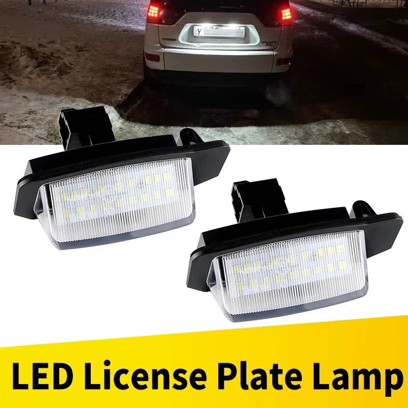 

Светодиодные Фонари Подсветки Номерного Знака 12В Для Mitsubishi OUTLANDER XL, Lancer Sportback, Galant, Xpander