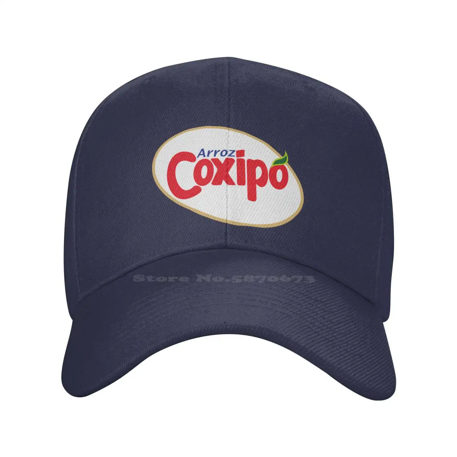 

Модная качественная джинсовая бейсболка с логотипом Arroz Coxipo