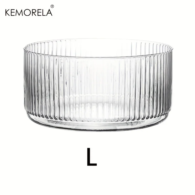 

Круглая стеклянная салатница KEMORELA