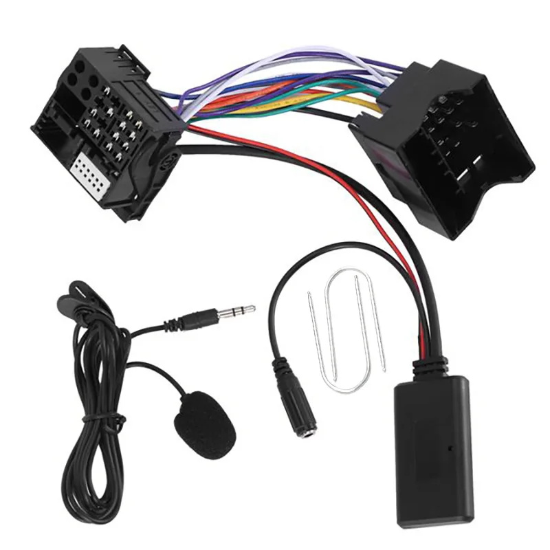 

Bluetooth Handsfree Audio Radio Music Adapter AUX in Cable With Microphone Fit for BMW E60 E63 E70 E90 E91 E92