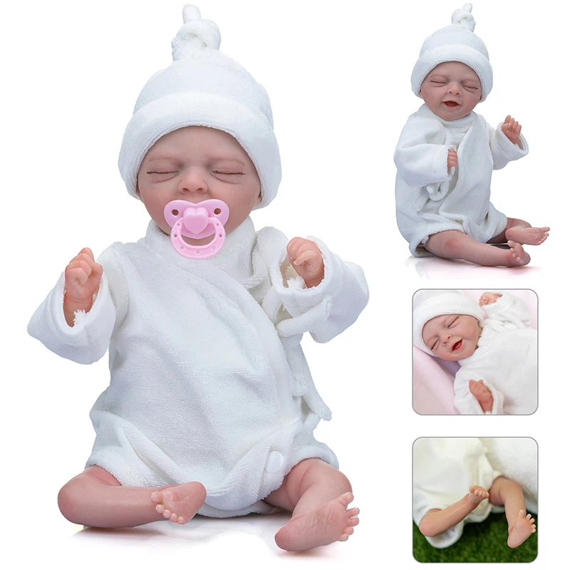 

30cm Realistic Dolls Kids Birthday Gift Adorable Reborn Baby Doll Pretend Play Lifelike Reborn Dolls Collection Art Appease Toys