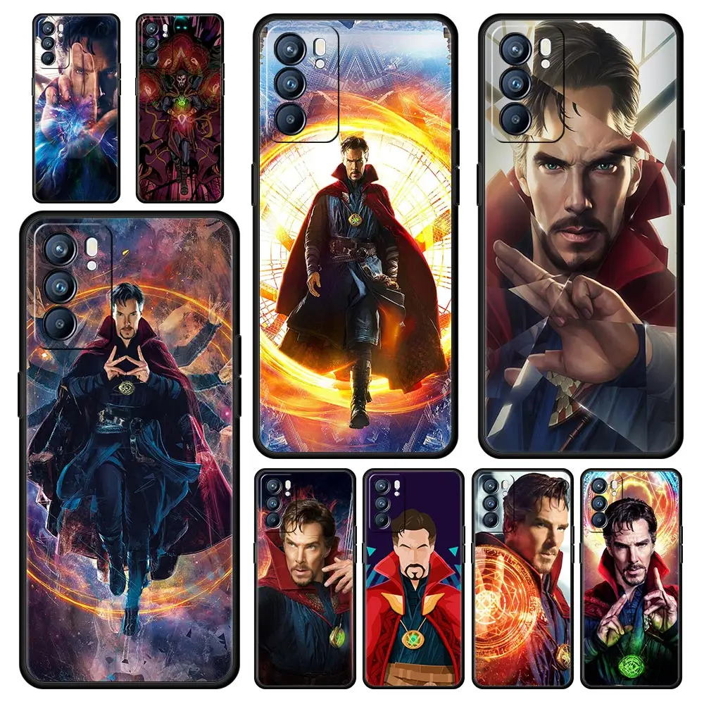 

Disney Doctor Strange Phone Case For OPPO Find X5 A54 A53 A52 A9 2020 A16 A15 A95 A76 A74 A12 Reno7 Pro SE Reno6 Z 5G Soft Cover