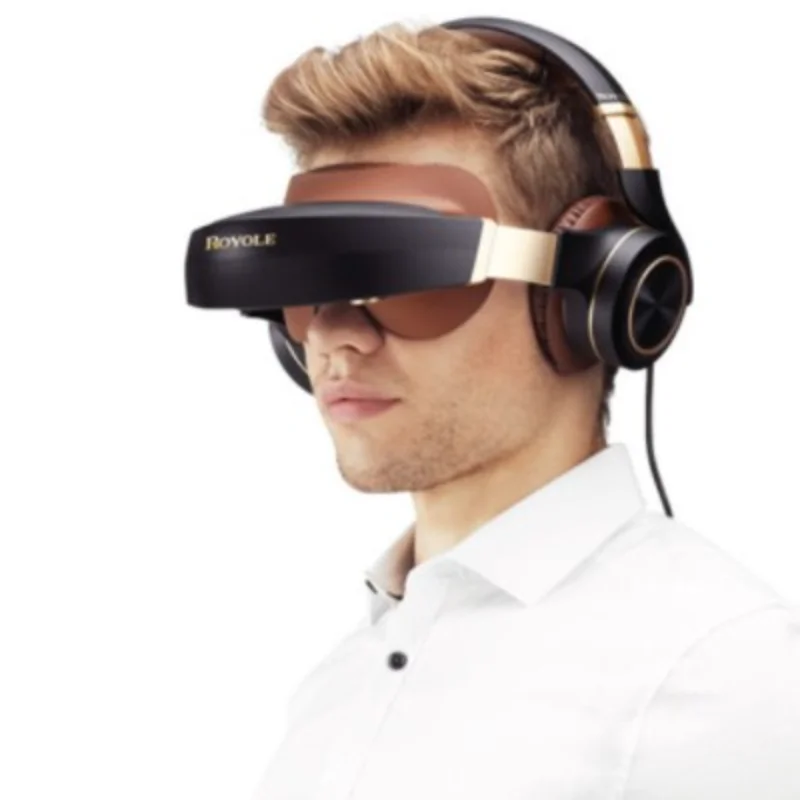 Оригинальная 3D VR-гарнитура Royole Moon все в одном Hi-Fi наушники очки виртуальной