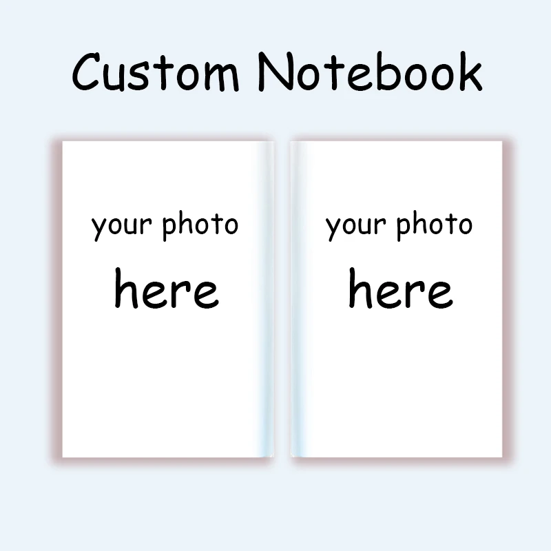 

Notebook Customize Note Book Custom Photo 3D Printing DIY Picture Personalized Cover Customizing Image Small Writing Books