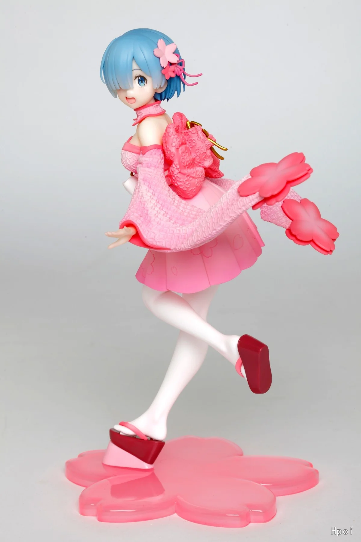 

Japanese 2022 original anime figure promotional price Rem Kimono sakura ver action figure collectible model toys for boys