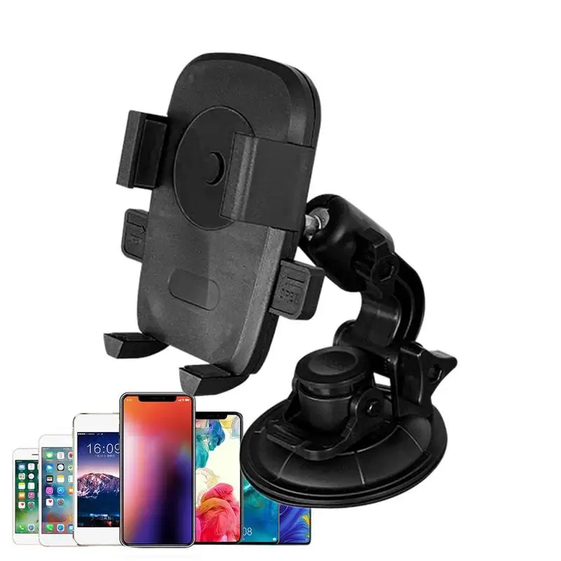 

Sucker Car Phone Holder Adjustable Rotating Mobile Stand For Windshield Window Car Phone Mount For Windshield Board Compatible