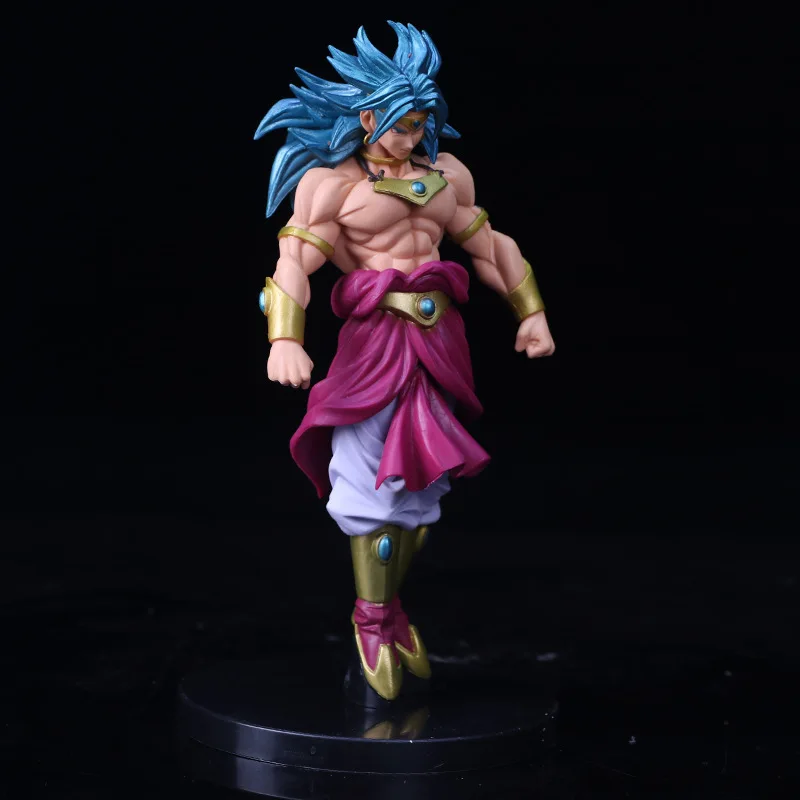 Фигурка дракона жемчуга Z Broly пробуждение солдат синие волосы ПВХ экшн-фигурка DBZ
