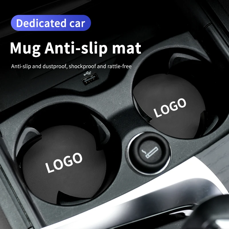 

Car Coaster Water Cup Bottle Holder Anti-slip Pad Mat For Fiat Grande Punto Abarth Tipo Stilo Ducato Palio 500x Bravo Linea